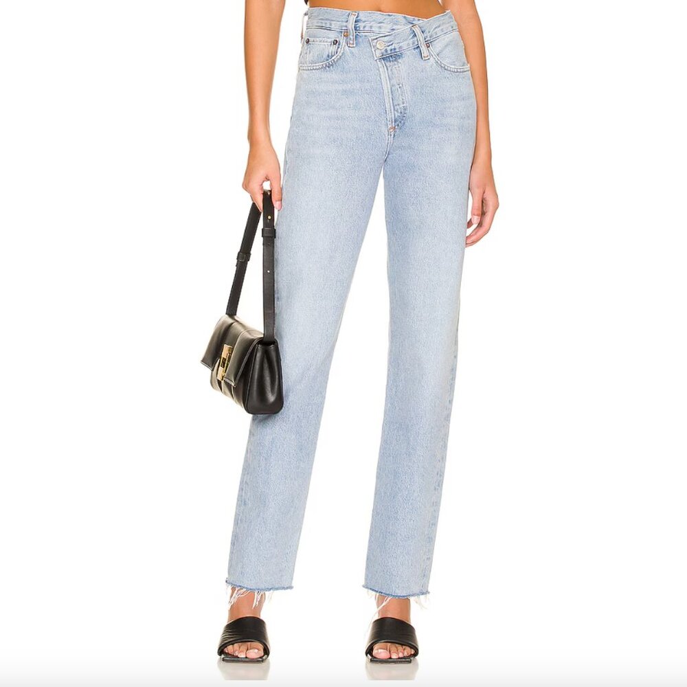 Agolde Criss Cross Straight in Dimension